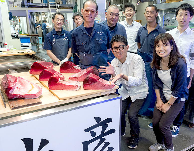 銀座の鮨屋、京都の料亭が使う豊洲市場の極上天然生鮪を食べて欲しい