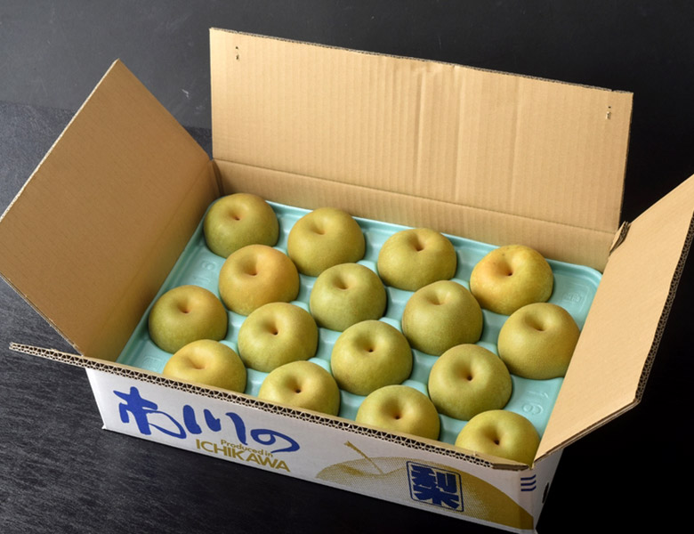 産地箱そのまま手土産、おすそ分けにおすすめ